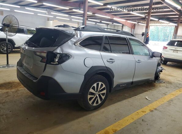 4S4BTAFC8R3159606 2024 SUBARU OUTBACK Серебряный Задняя правая четверть