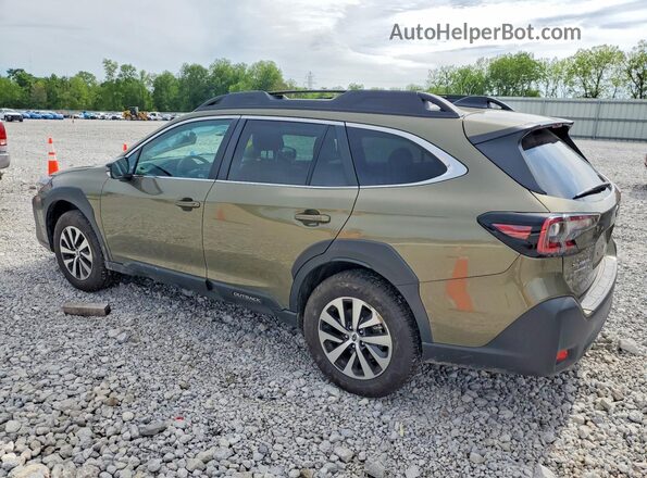 4S4BTAFC9S3233394 2025 SUBARU OUTBACK Зеленый Задняя левая четверть