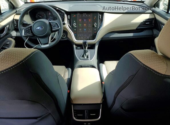 4S4BTAFC9S3233394 2025 SUBARU OUTBACK Зеленый Вид панели приборов