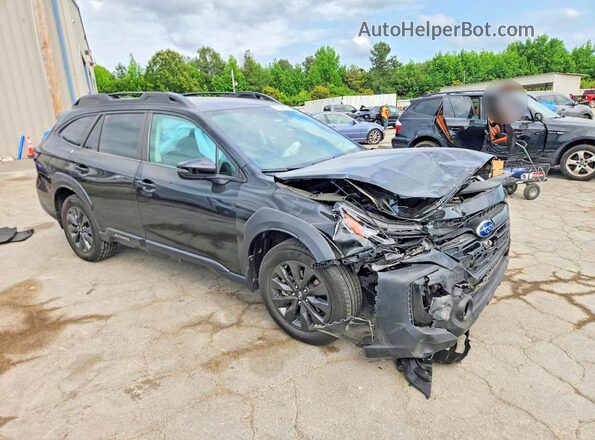 4S4BTAJC7P3133812 2023 SUBARU OUTBACK Black Przód prawy