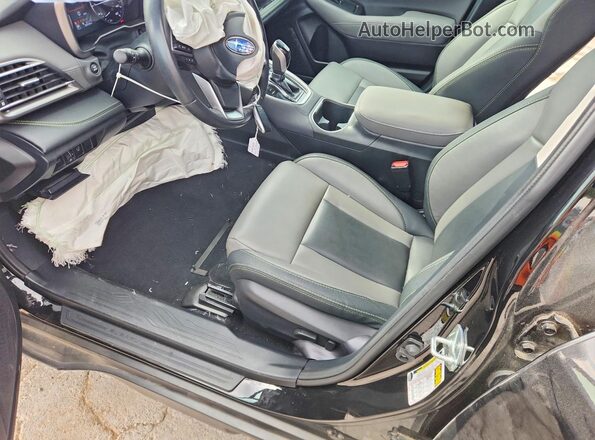4S4BTAJC7P3133812 2023 SUBARU OUTBACK Black Widok wnętrza z przodu