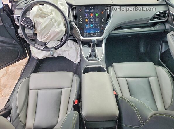 4S4BTAJC7P3133812 2023 SUBARU OUTBACK Black Widok deski rozdzielczej