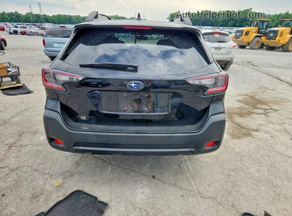 4S4BTAJC7P3133812 2023 SUBARU OUTBACK Black Widok z tyłu