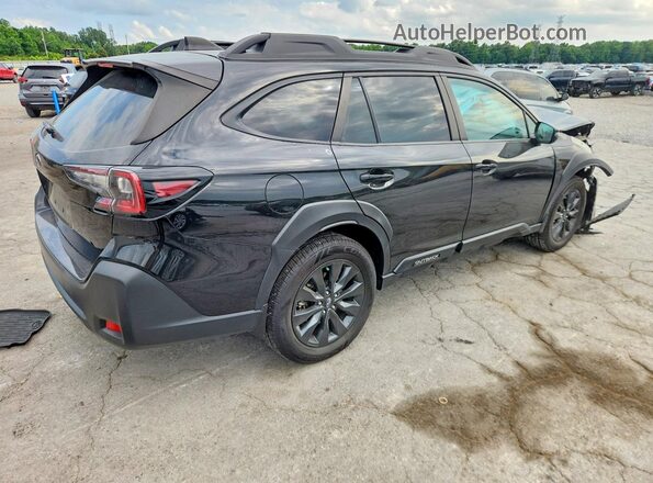 4S4BTAJC7P3133812 2023 SUBARU OUTBACK Black Tył prawy