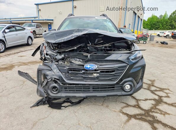 4S4BTAJC7P3133812 2023 SUBARU OUTBACK Black Widok z przodu