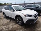 2020 Subaru Outback Limited White vin: 4S4BTALC0L3176329
