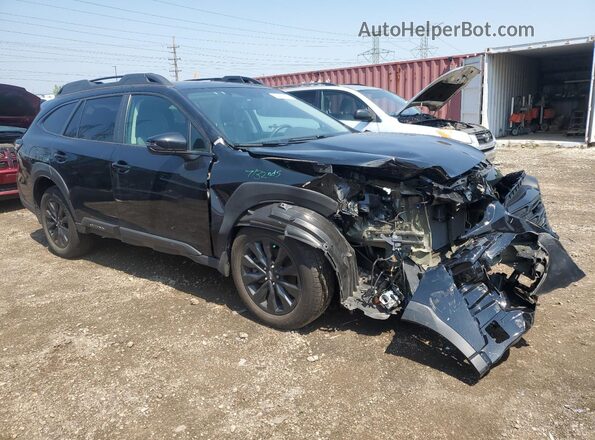 4S4BTALC5P3178003 2023 SUBARU OUTBACK Black Przód prawy