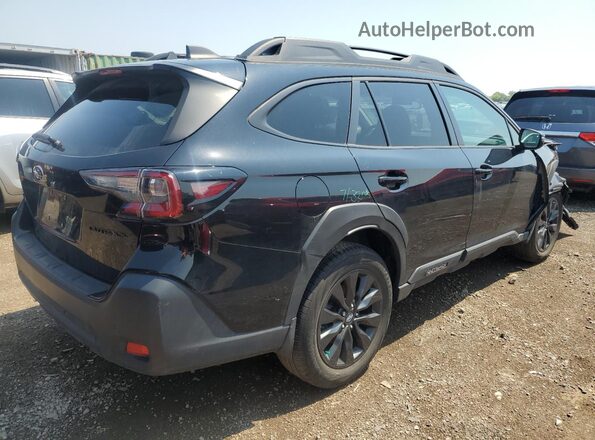 4S4BTALC5P3178003 2023 SUBARU OUTBACK Black Tył prawy