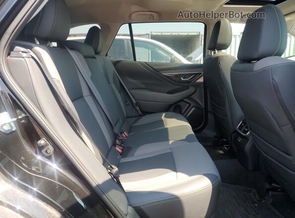 4S4BTALC5P3178003 2023 SUBARU OUTBACK Black Widok tylnych siedzeń