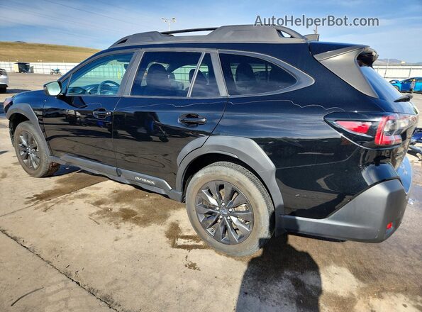 4S4BTALC5P3207936 2023 SUBARU OUTBACK Black Задня ліва чверть