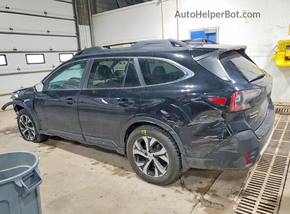 4S4BTALC6L3204022 2020 SUBARU OUTBACK Черный Задняя левая четверть
