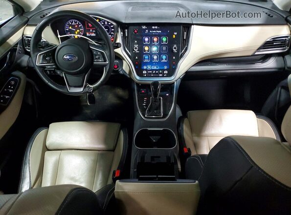 4S4BTALC6L3204022 2020 SUBARU OUTBACK Черный Вид панели приборов