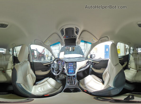4S4BTALC6L3204022 2020 SUBARU OUTBACK Черный Панорамный вид салона 360°