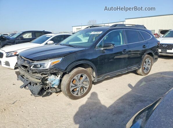 4S4BTALC8L3216091 2020 SUBARU OUTBACK Black Przód lewy
