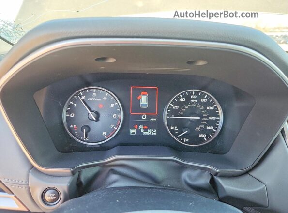 4S4BTALC9R3144245 2024 SUBARU OUTBACK Green Widok zestawu wskaźników
