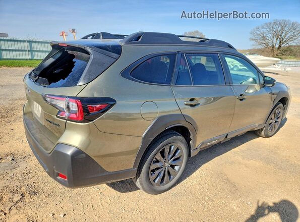 4S4BTALC9R3144245 2024 SUBARU OUTBACK Green Tył prawy