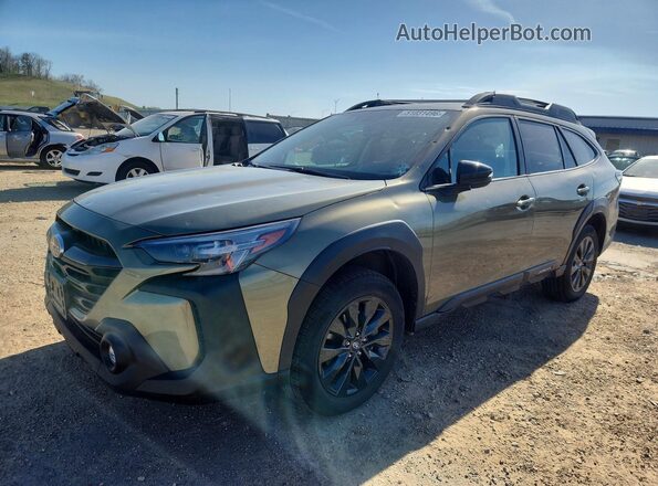 4S4BTALC9R3144245 2024 SUBARU OUTBACK Green Przód lewy