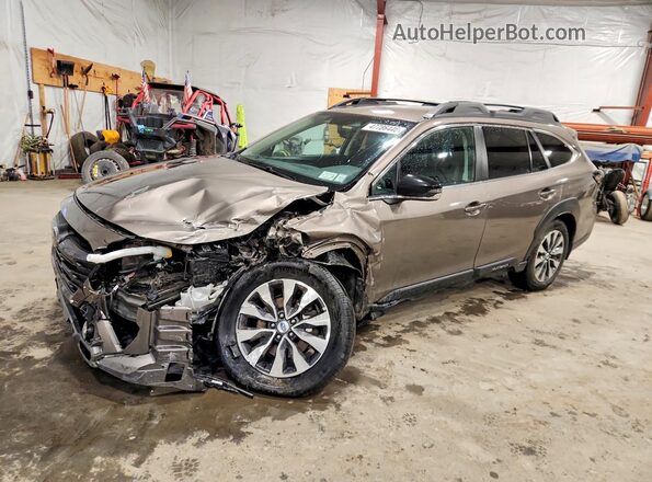 4S4BTAMC1R3291531 2024 SUBARU OUTBACK Gray Передня ліва чверть
