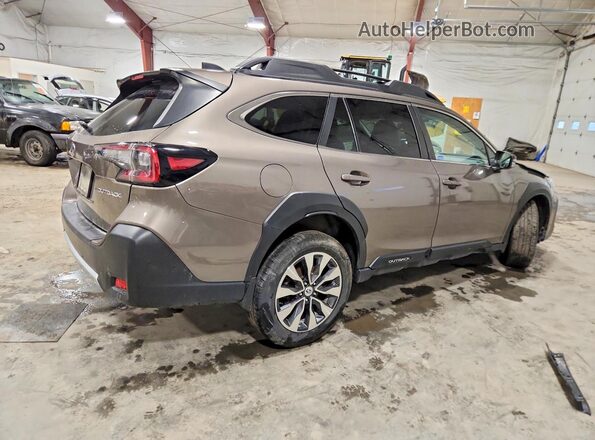 4S4BTAMC1R3291531 2024 SUBARU OUTBACK Gray Задня права чверть