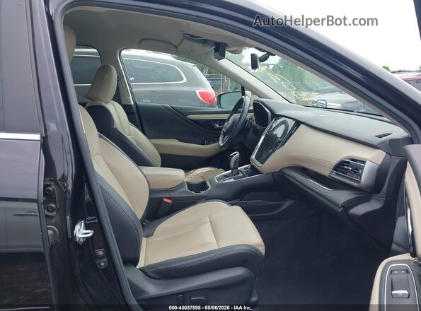 4S4BTAMC5M3204013 2021 SUBARU OUTBACK Черный Вид салона спереди
