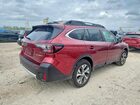2022 Subaru Outback Limited Red vin: 4S4BTAMCXN3109075