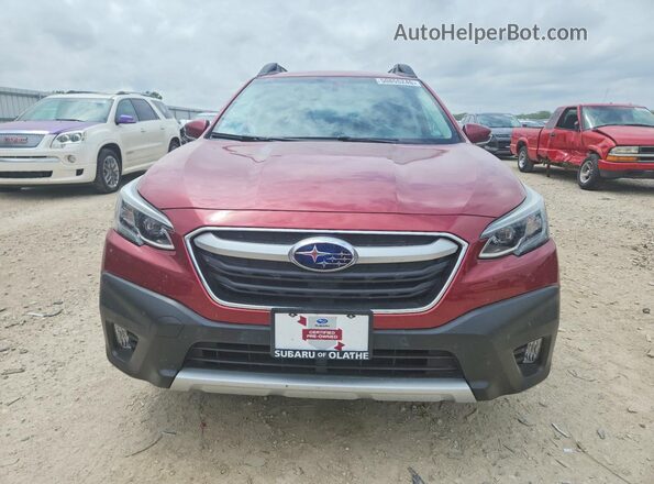 4S4BTAMCXN3109075 2022 SUBARU OUTBACK Red Vista frontal
