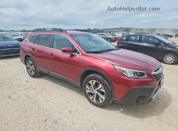 4S4BTAMCXN3109075 2022 SUBARU OUTBACK Red Delantero derecho