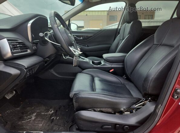 4S4BTAMCXN3109075 2022 SUBARU OUTBACK Red Vista interior delantera
