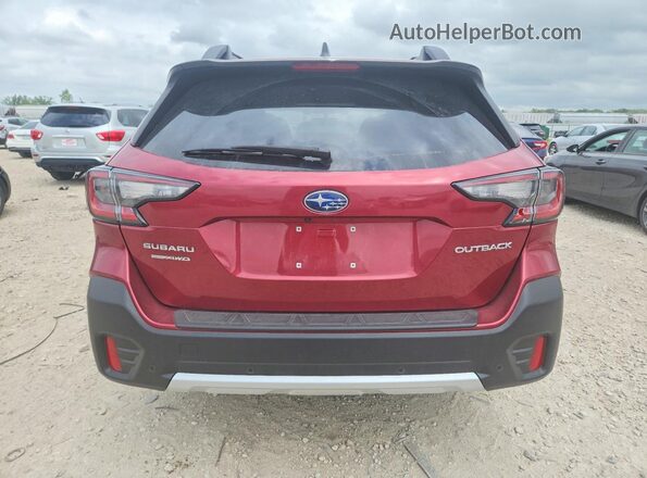 4S4BTAMCXN3109075 2022 SUBARU OUTBACK Red Vista trasera