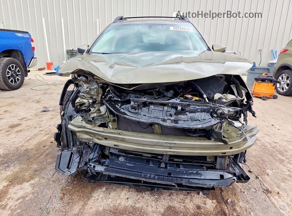 4S4BTANC0L3104608 2020 SUBARU OUTBACK Зеленый Вид спереди
