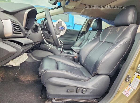 4S4BTANC0L3104608 2020 SUBARU OUTBACK Зеленый Вид салона спереди