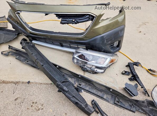 4S4BTANC0L3104608 2020 SUBARU OUTBACK Зеленый Вид наклейки с VIN-кодом
