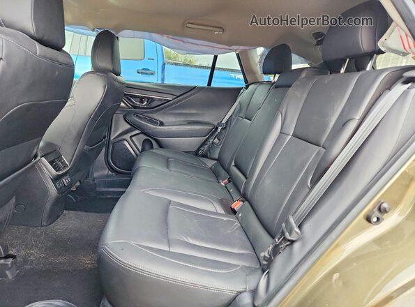4S4BTANC0L3104608 2020 SUBARU OUTBACK Зеленый Вид задней части салона