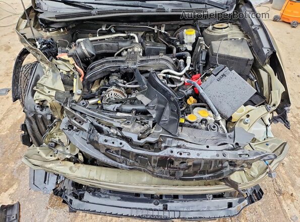 4S4BTANC0L3104608 2020 SUBARU OUTBACK Зеленый Вид подкапотного пространства