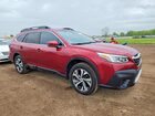 2020 Subaru Outback Limited Burgundy vin: 4S4BTANC0L3185657