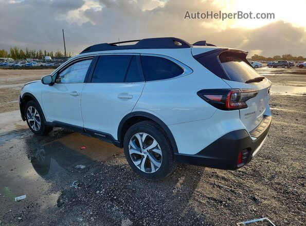 4S4BTANC0N3231104 2022 SUBARU OUTBACK Белый Задняя левая четверть