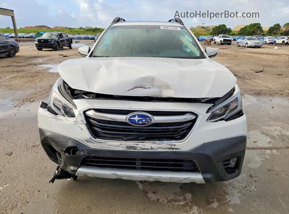 4S4BTANC0N3231104 2022 SUBARU OUTBACK Белый Вид спереди