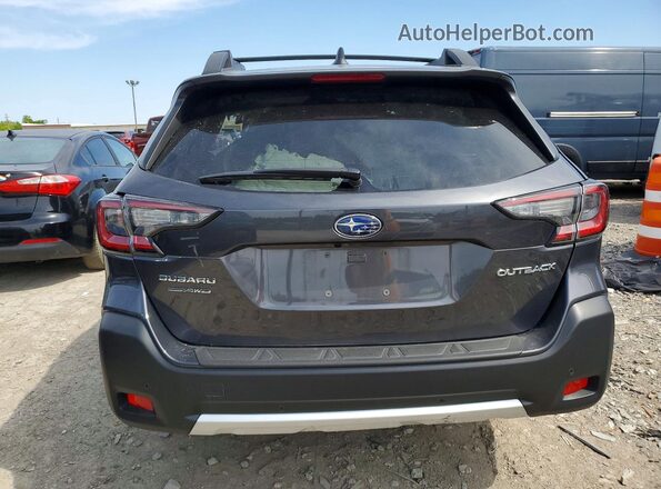 4S4BTANC0R3149296 2024 SUBARU OUTBACK Gray Вид ззаду