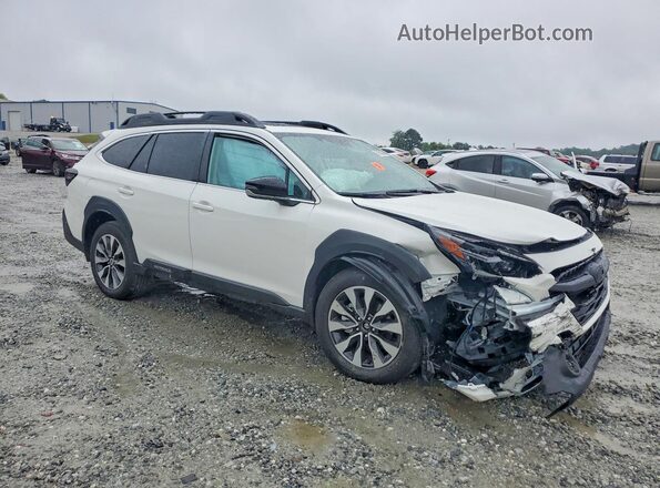 4S4BTANC0S3293176 2025 SUBARU OUTBACK Белый Передняя правая четверть