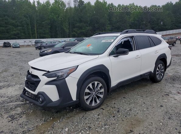 4S4BTANC0S3293176 2025 SUBARU OUTBACK Белый Передняя левая четверть