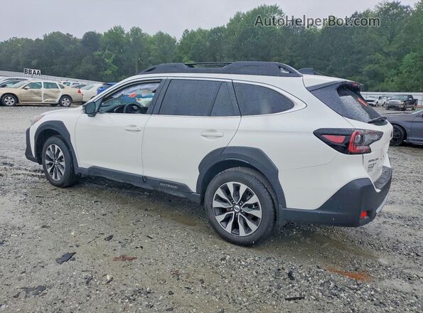 4S4BTANC0S3293176 2025 SUBARU OUTBACK Белый Задняя левая четверть