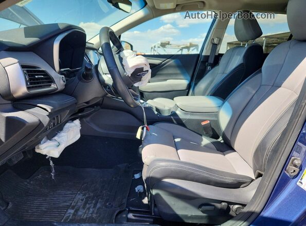 4S4BTANC1N3110713 2022 SUBARU OUTBACK Синий Вид салона спереди