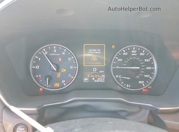 4S4BTANC1R3265493 2024 SUBARU OUTBACK Серый Вид щитка приборов