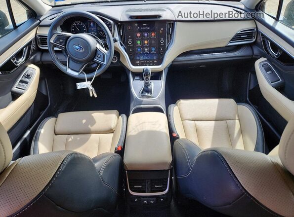 4S4BTANC2L3156502 2020 SUBARU OUTBACK Зеленый Вид панели приборов