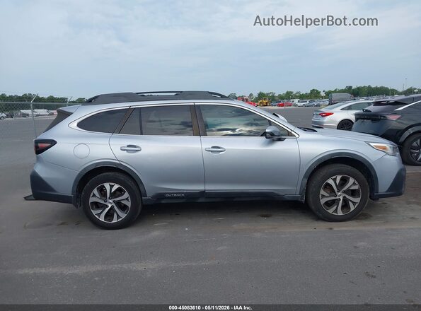 4S4BTANC2L3157519 2020 SUBARU OUTBACK Silver Widok wnętrza z tyłu