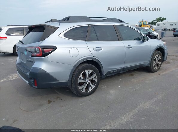 4S4BTANC2L3157519 2020 SUBARU OUTBACK Silver Tył prawy