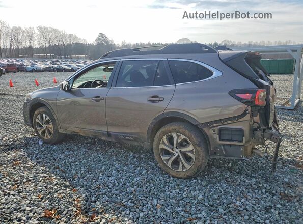 4S4BTANC3M3108413 2021 SUBARU OUTBACK Коричневый Задняя левая четверть
