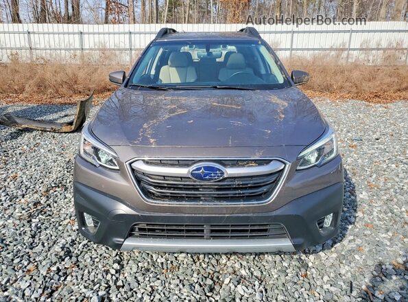4S4BTANC3M3108413 2021 SUBARU OUTBACK Коричневый Вид спереди