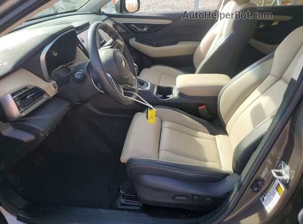 4S4BTANC3M3108413 2021 SUBARU OUTBACK Коричневый Вид салона спереди