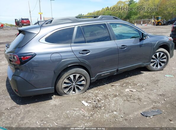 4S4BTANC3P3182144 2023 SUBARU OUTBACK Серый Задняя правая четверть
